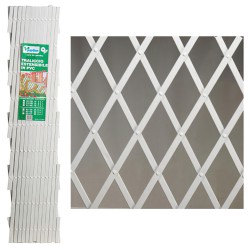 Celosia Pvc Blanca Extensible 2x1 metros.