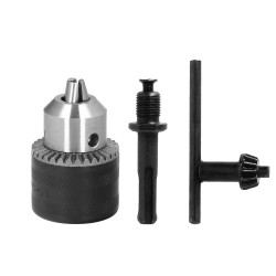 Adaptador Martillo Sds A Portabrocas Ø 13 mm. porta Brocas Con Llave, Adaptador Sds, Sds A Brocas