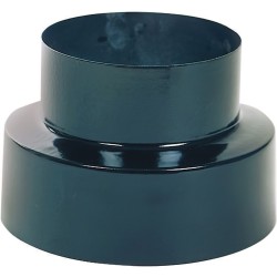 Reducción Estufa Vitrificado Color Negro de 150 a 120 mm.