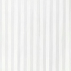 Cortina Ducha Tela Rayas Blancas 180x200 cm.